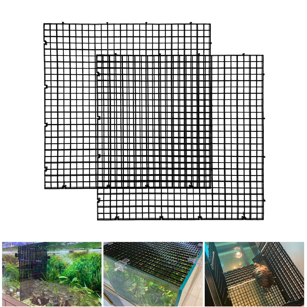 Weramics diviseur d'aquarium — grille nid d'abeille: séparation sûre des zones