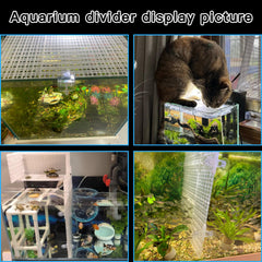 Plaque d'aquarium Weramics en plastique durable, résistante et sans rouille.