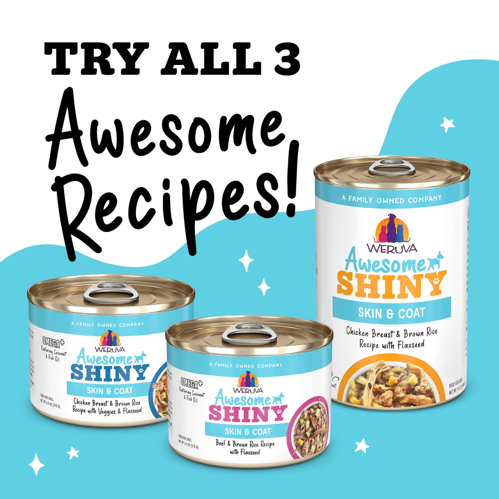 Weruva Awesome Shiny soutien possible des articulations par des nutriments.