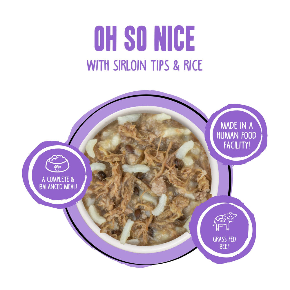 Ingrédients-naturels-sans-gluten Weruva Best Fido Friend pour chien heureux.