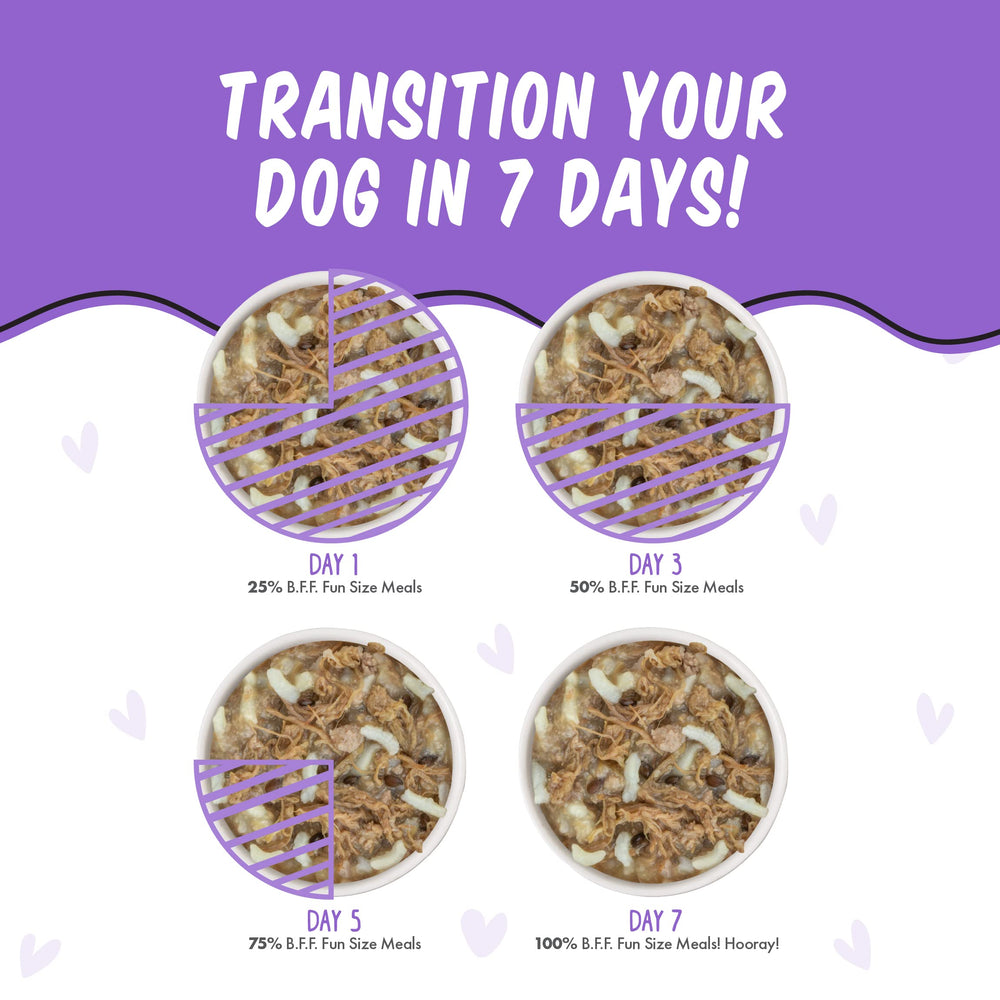 Variété des repas humides Weruva Best Fido Friend pour plus de variété.