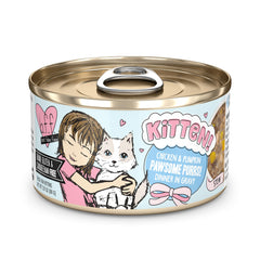 Weruva B.F.F. chaton – poulet et potiron en sauce, texture appétente et hydratante