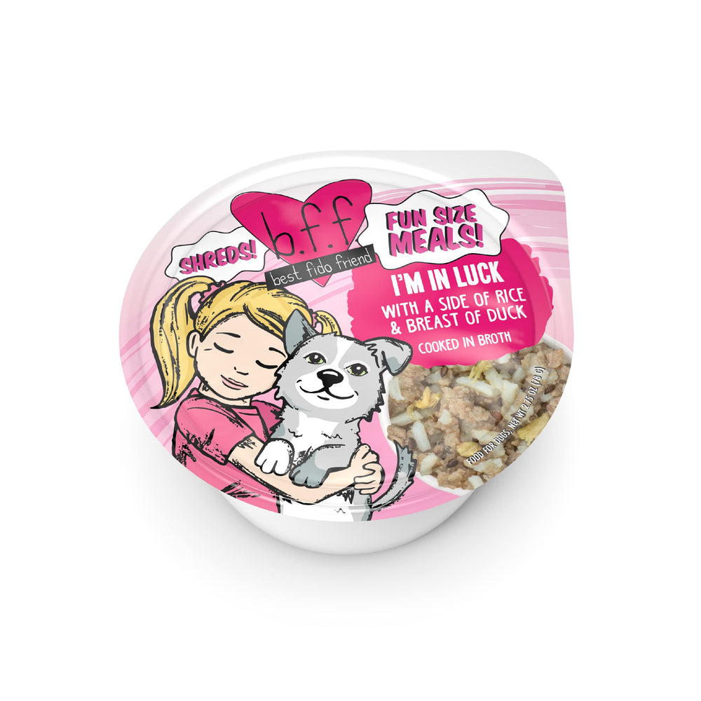 Weruva B.F.F. Im in Luck, gobelet prêt à servir pour chien (2,75 oz).