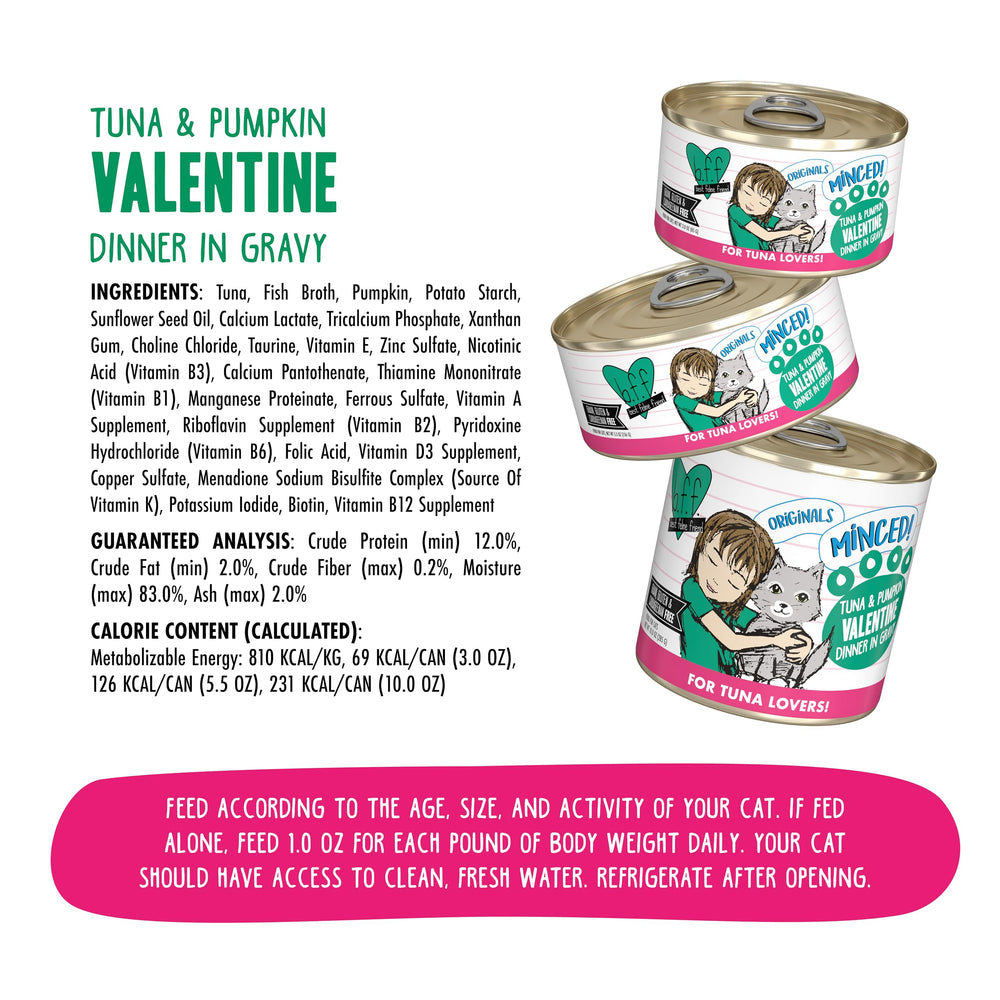 Weruva BFF Mince Thon Potiron Valentine en Jus — expérience sensorielle variée.