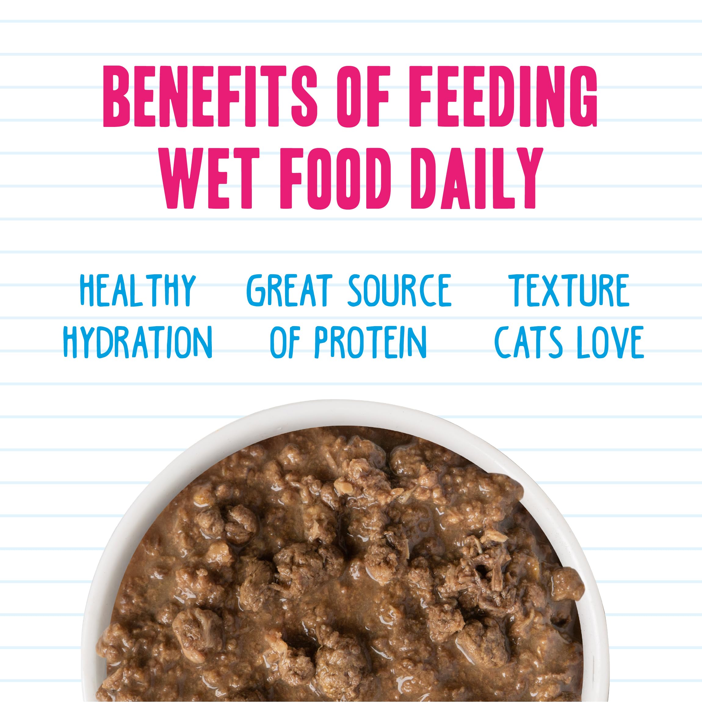 Weruva BFF Minced sans céréales et sans gluten.