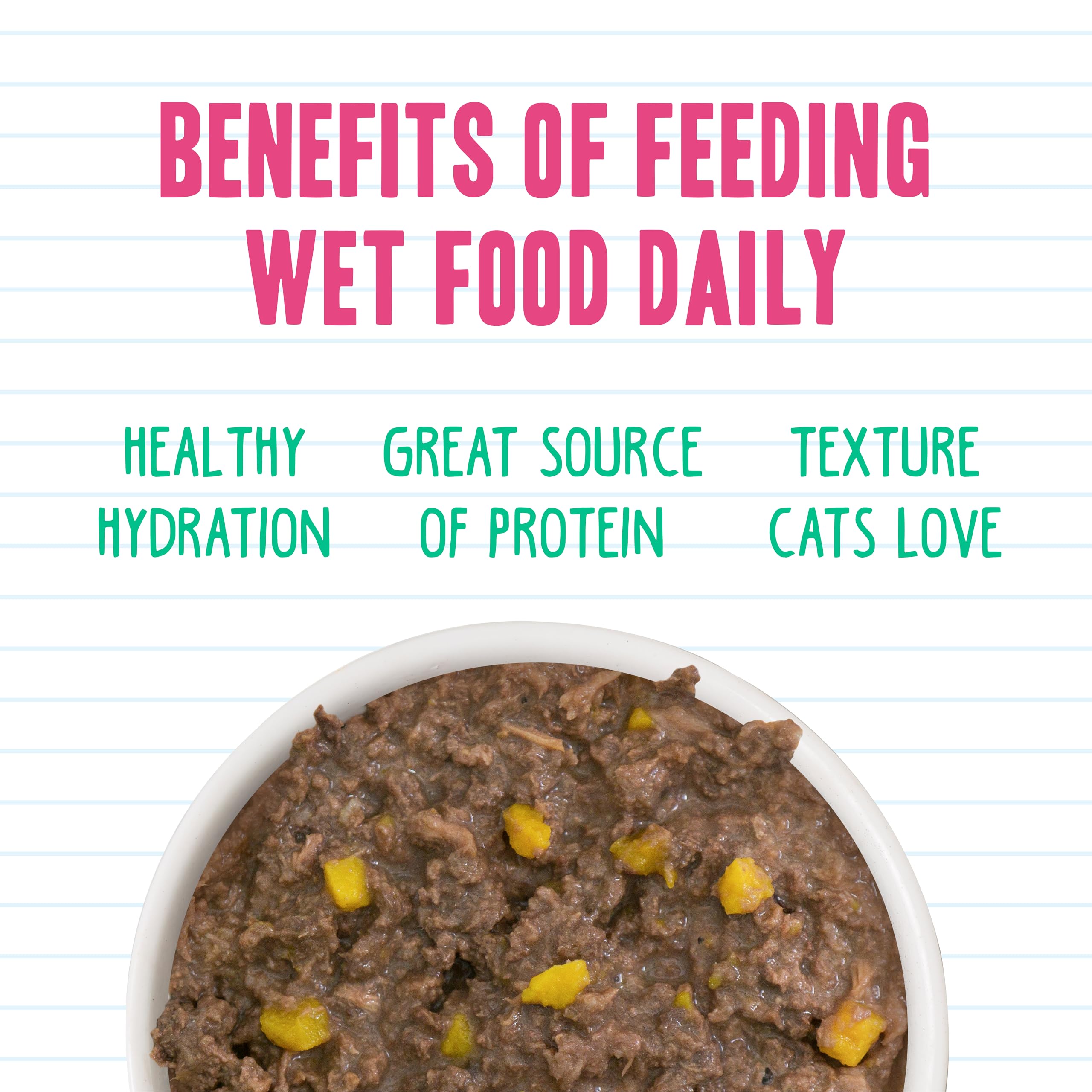 Weruva BFF Minced Valentine: sans céréales pour chats sensibles.