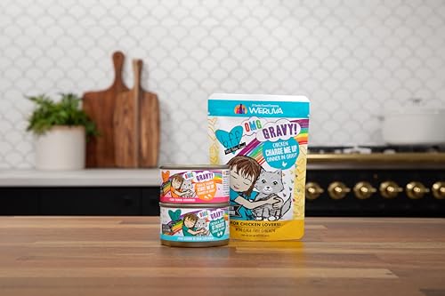 Weruva B.F.F. Oh My Gravy : format pratique en sachet pré-dosé.