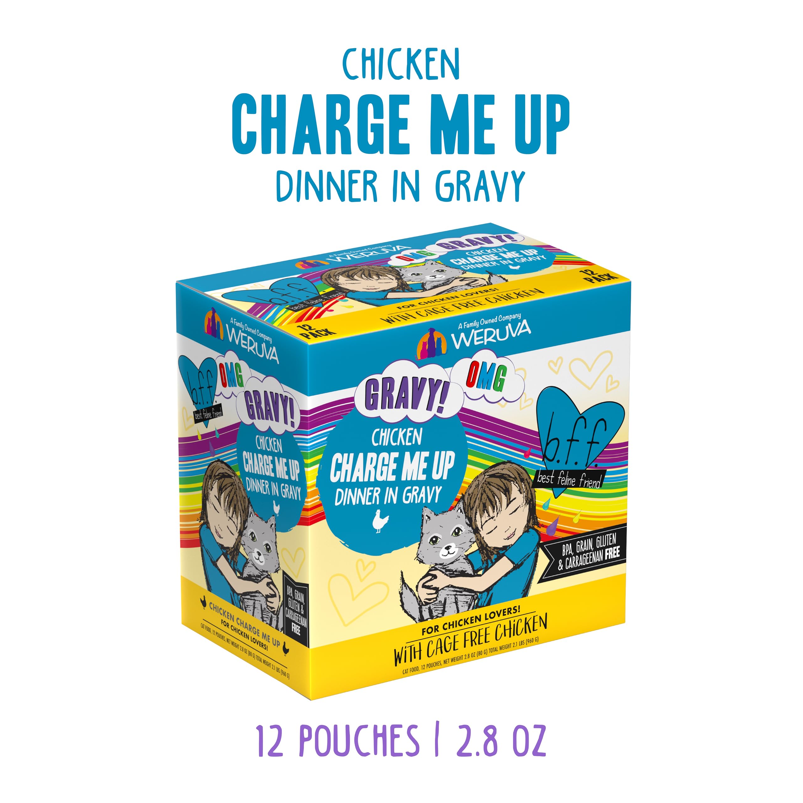 Weruva B.F.F. OMG: sauce riche pour une experience humide