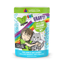 Shazaam Weruva B.F.F OMG, poche en sauce, appétit assuré.