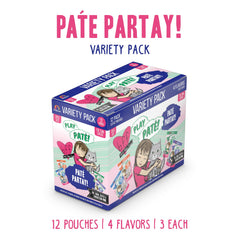 Pâté Partay Weruva B.F.F. Play, saveur thon poulet détente pour chat.