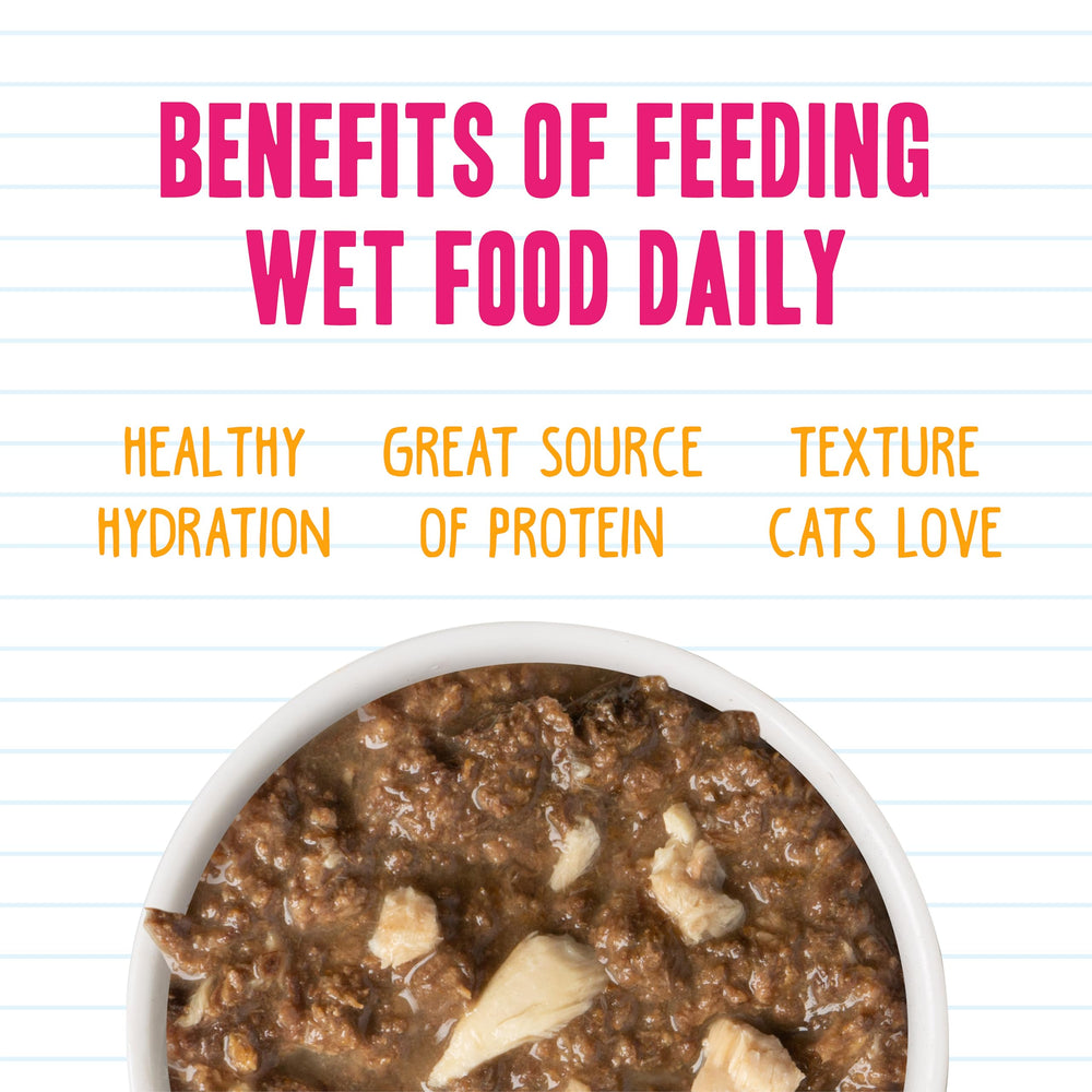 Weruva BFF Minces Thon Saumon Gelee – sans gluten et sans additifs artificiels.