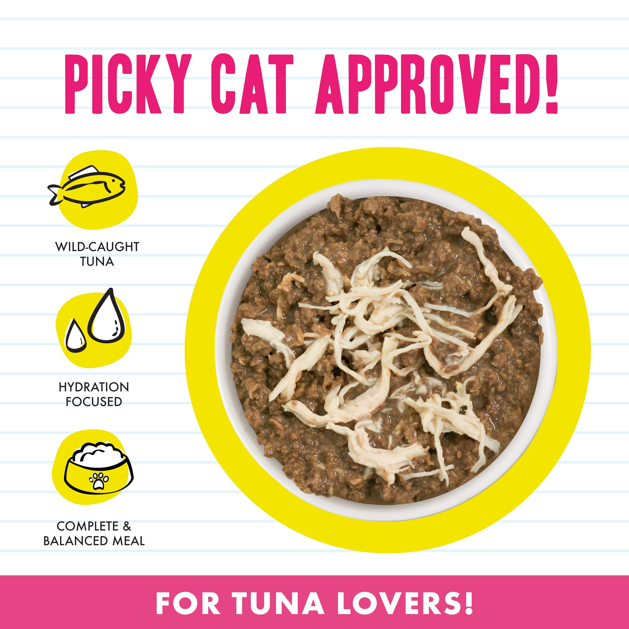 Weruva BFF sans céréales pour chat, formulation adaptée