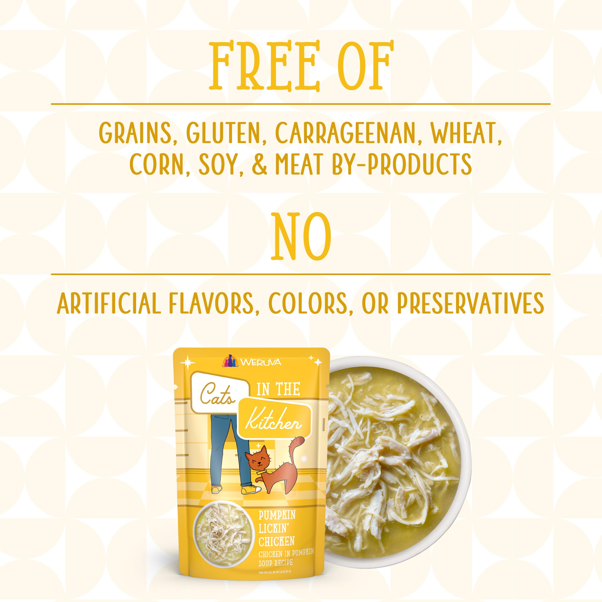 Weruva Cats in the Kitchen: sans additifs, ingrédients naturels pour repas pur