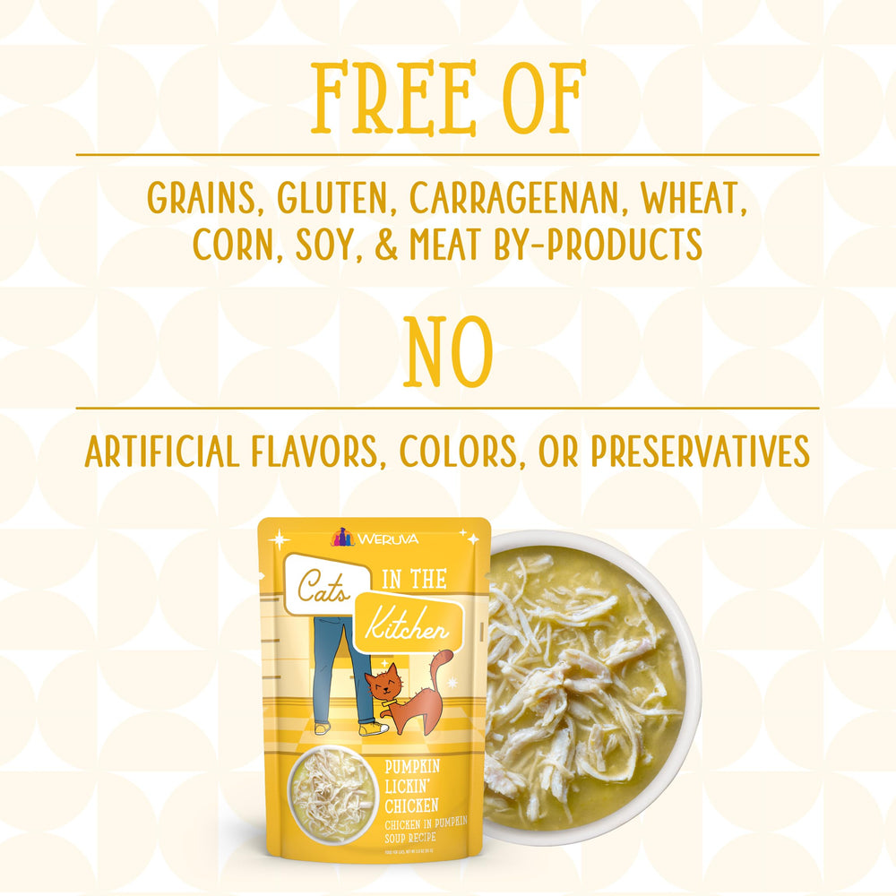 Weruva Cats in the Kitchen: sans additifs, ingrédients naturels pour repas pur