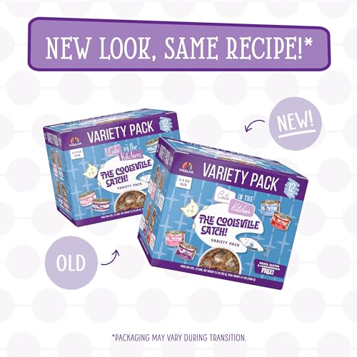 Variation Pack Weruva Cats in the Kitchen, illustration conviviale pour chats