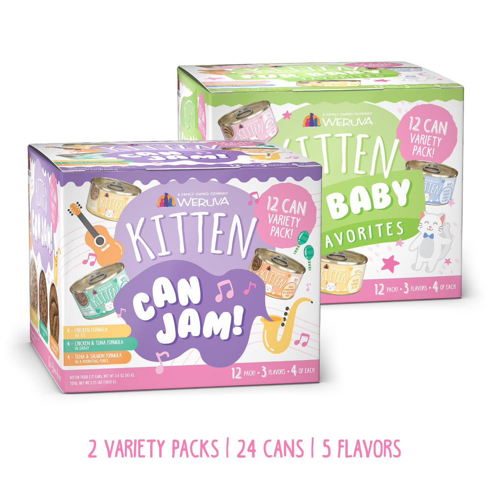 Ouverture facile des conserves Weruva pour repas rapide des chatons.