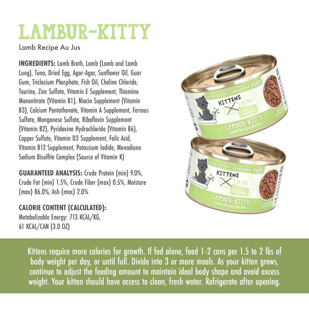 Hydratation optimisée et faible teneur en glucides avec Lambur-Kitty.