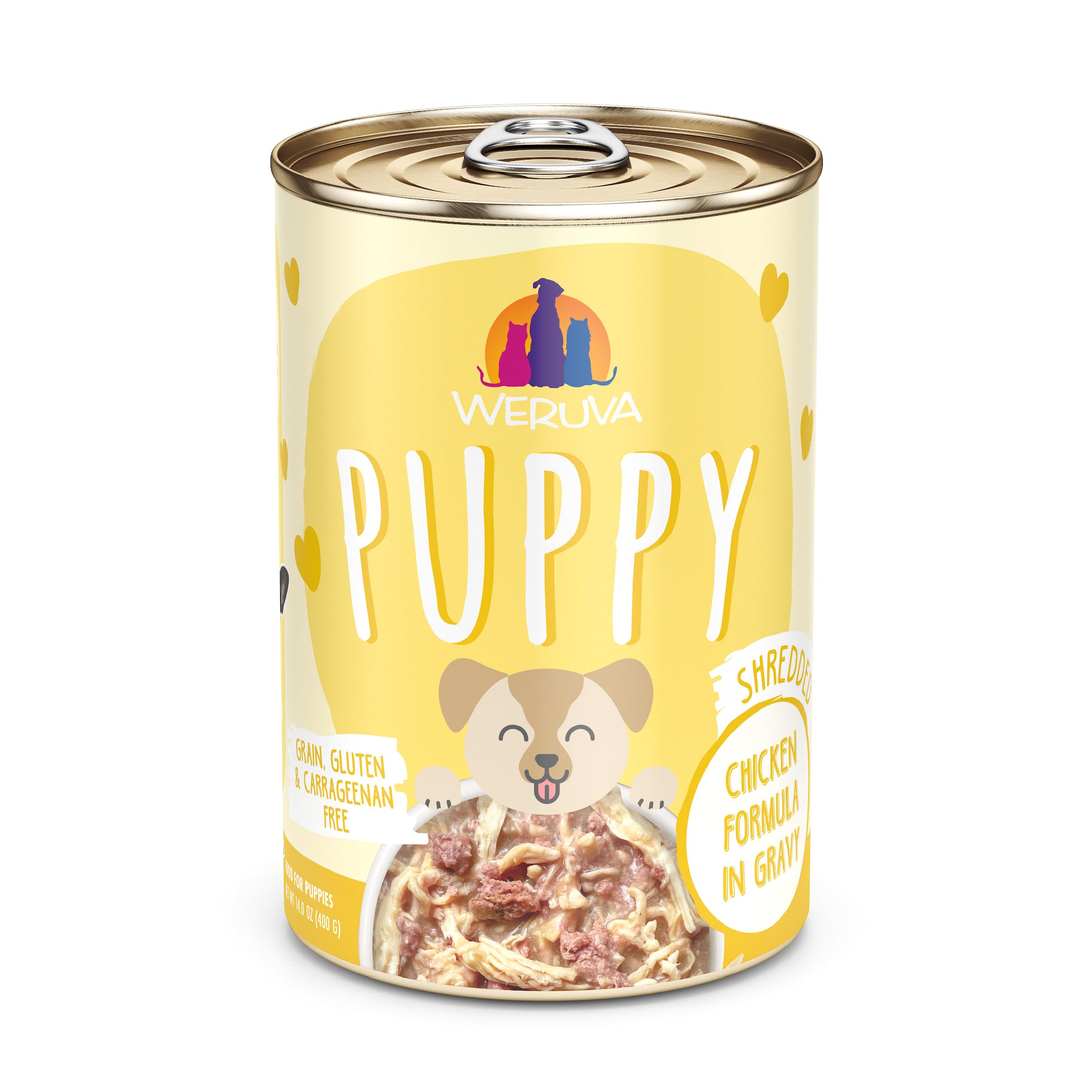 Weruva Chiot pack10 poulet dans jus, hydratation et protéines de qualité
