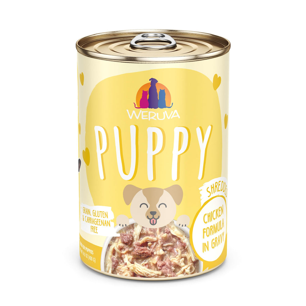 Weruva Chiot pack10 poulet dans jus, hydratation et protéines de qualité
