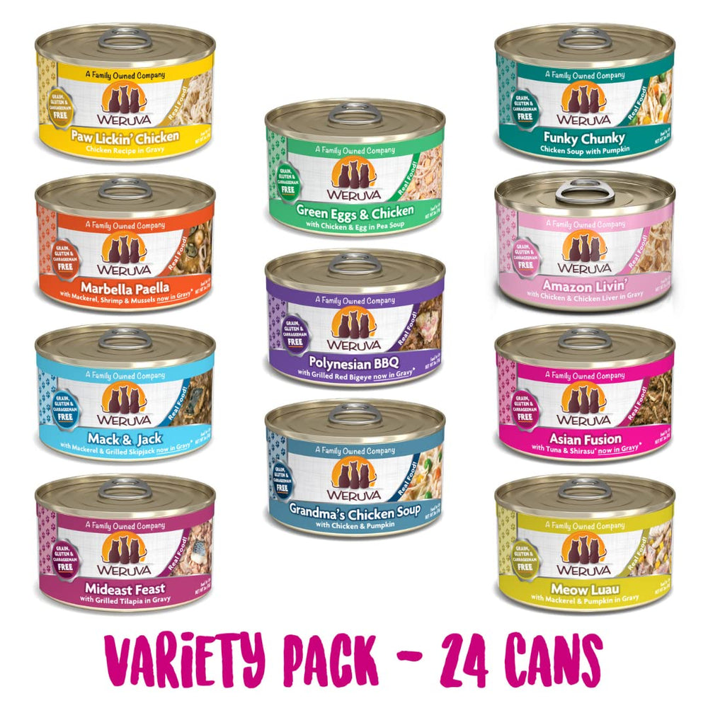 Weruva Classic Chat, bouillon en base, hydratation et saveur conviviales