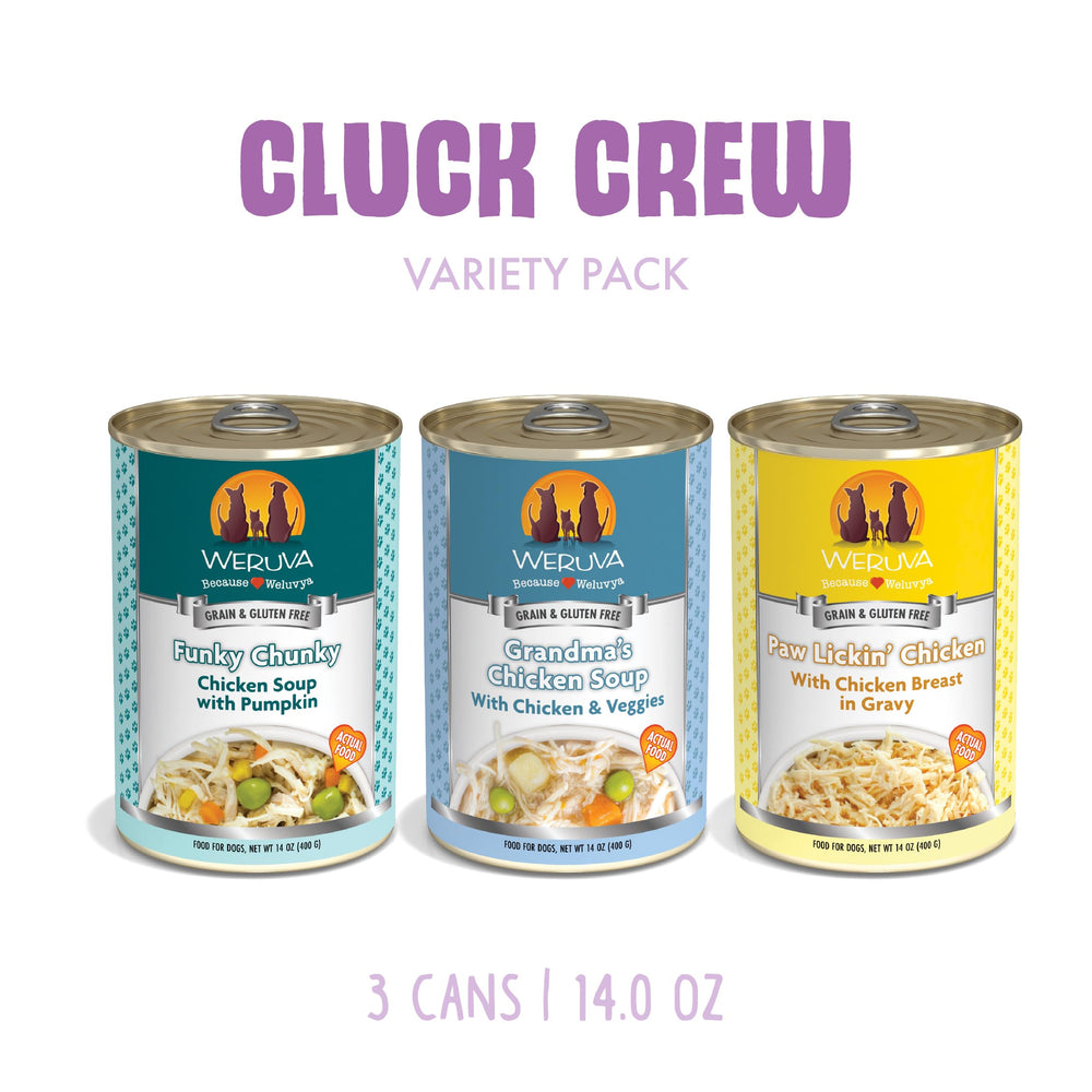 Weruva Grandmas Chicken Soup-boite-14oz : texture délicate et goût réconfortant.