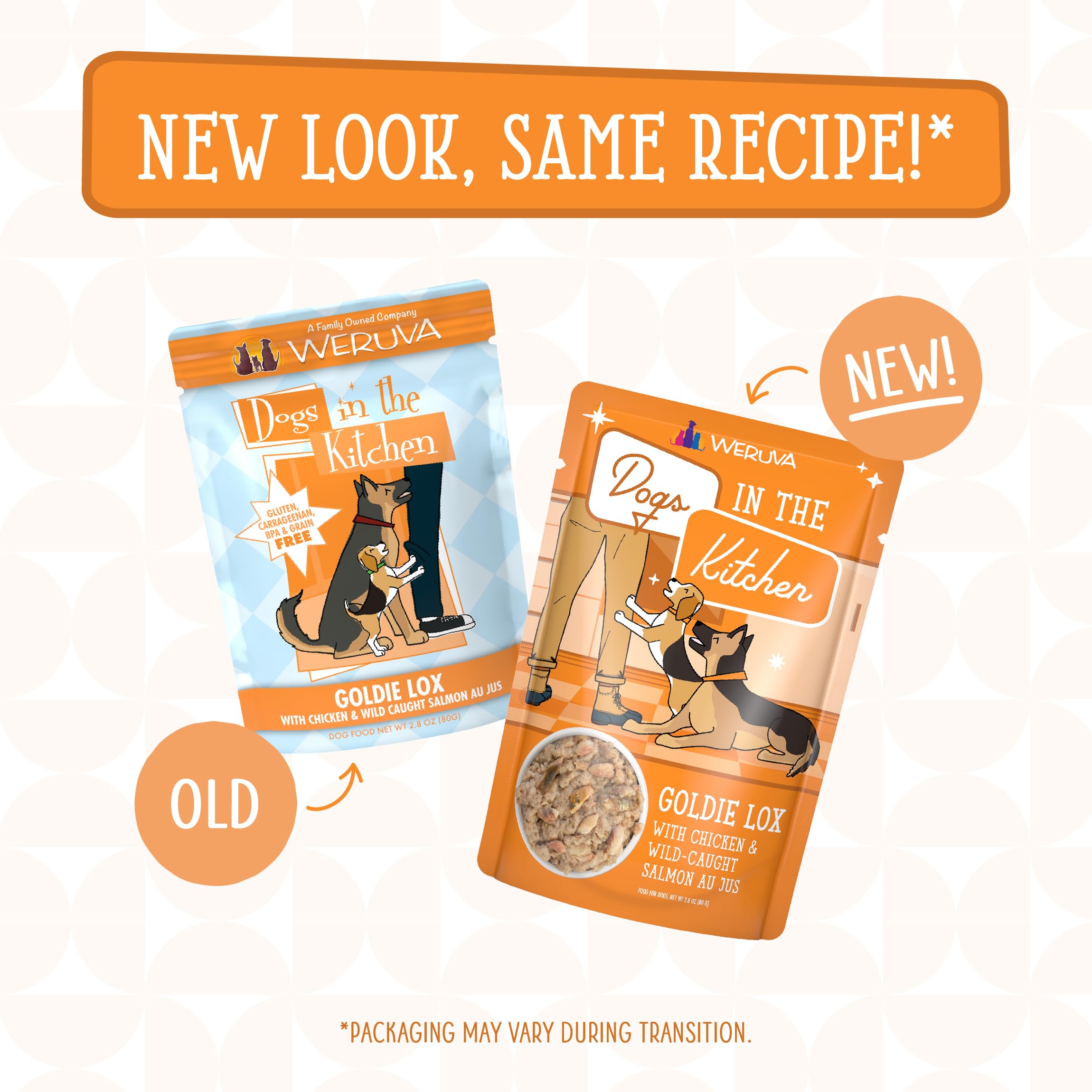 Gravy riche des aliments Weruva Goldie Lox pour les repas savoureux.