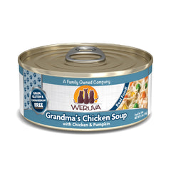 Soupe Weruva Grand-mère poulet chat, boîte 24, repas pratique.