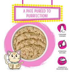 Weruva ingrédients naturels pate chat poulet: base simple et saine