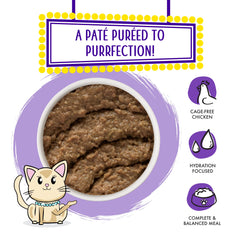 Ingrédients naturels Weruva pour chat, alimentation humide de qualité.