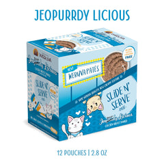 Jeopurrdy Licious poulet, texture pâté soyeuse prête à servir.