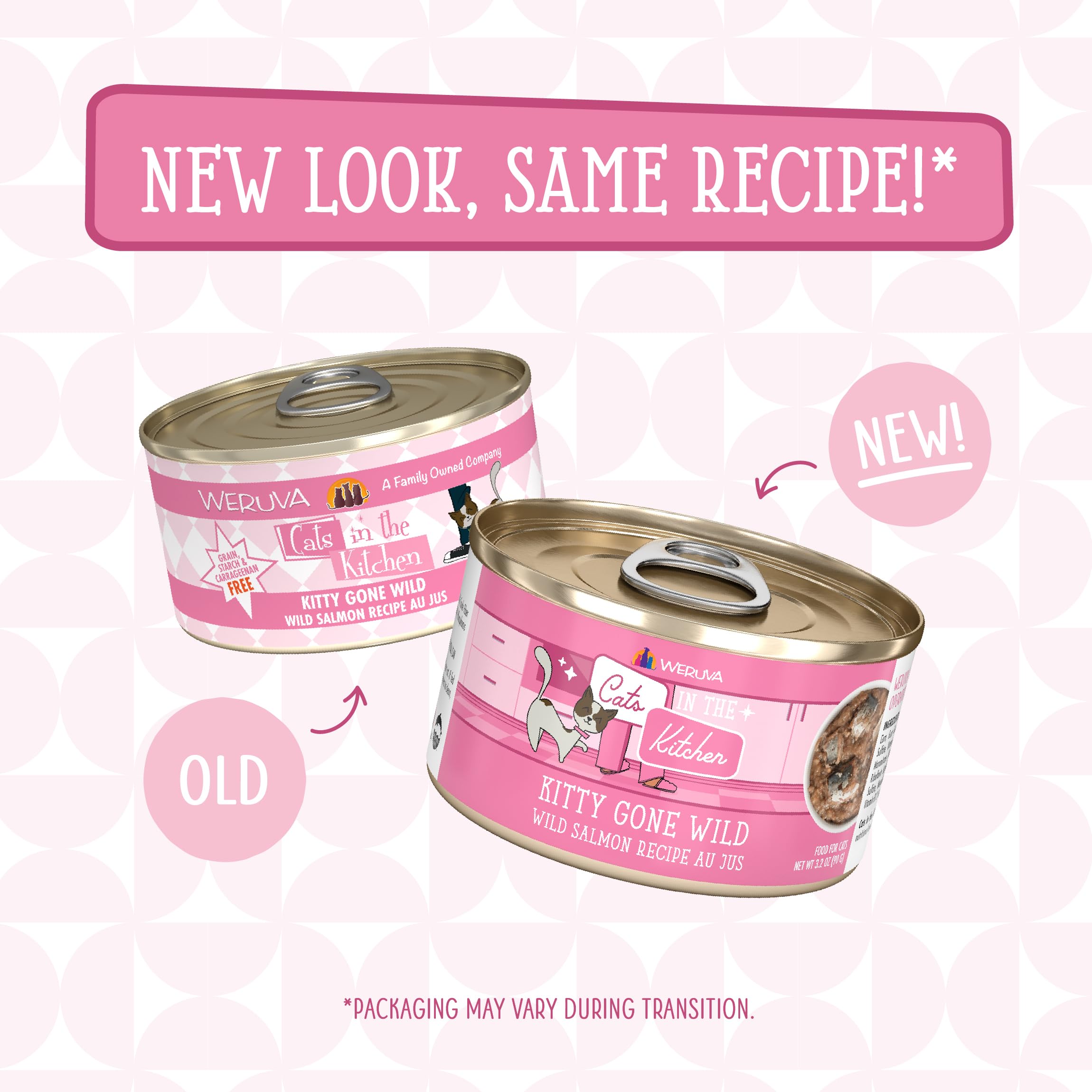 Kitty Gone Wild thon au jus, protéines marines premium pour chat
