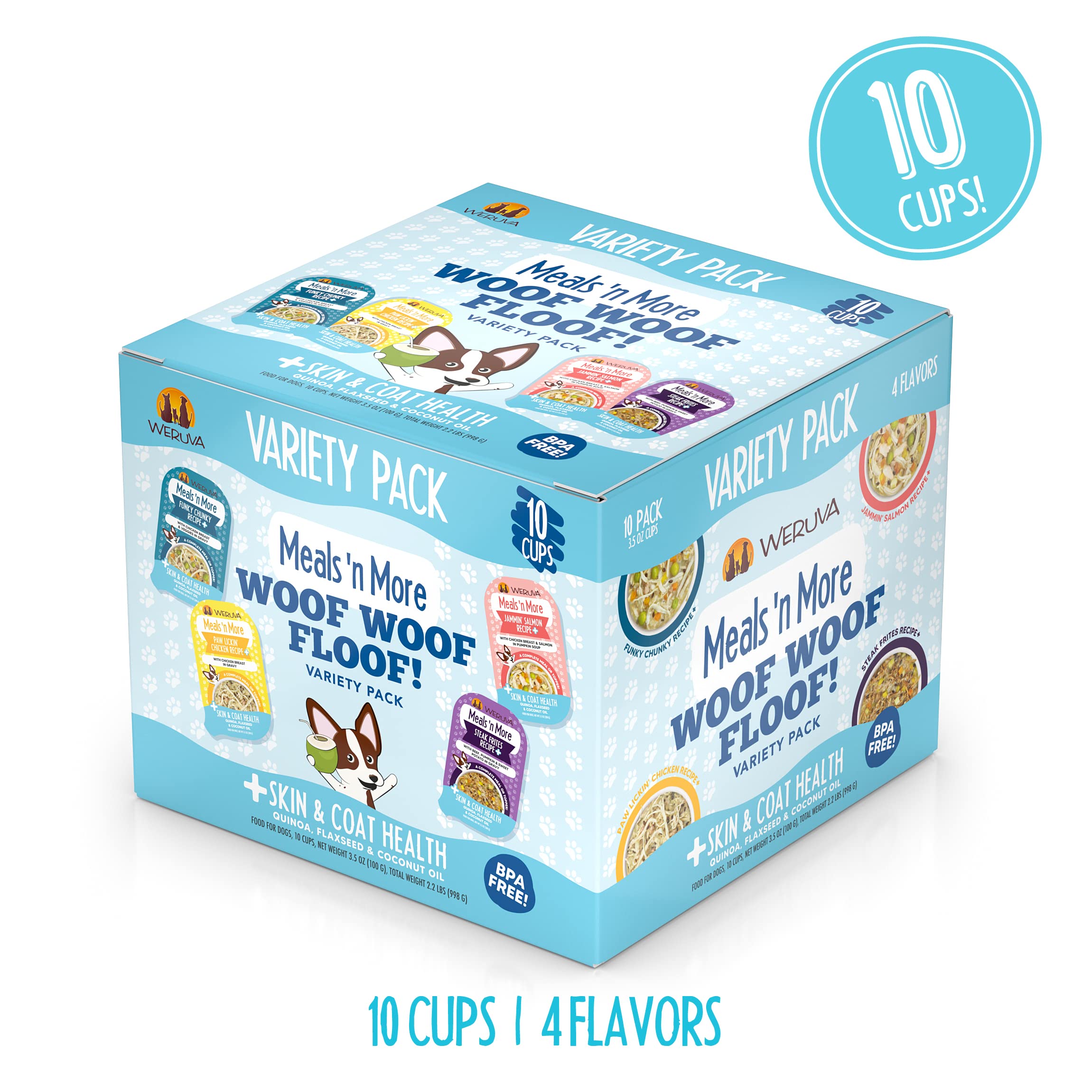 Étiquette Paw Lickin’ Chicken Plus, saveur et appétence pour chien actif