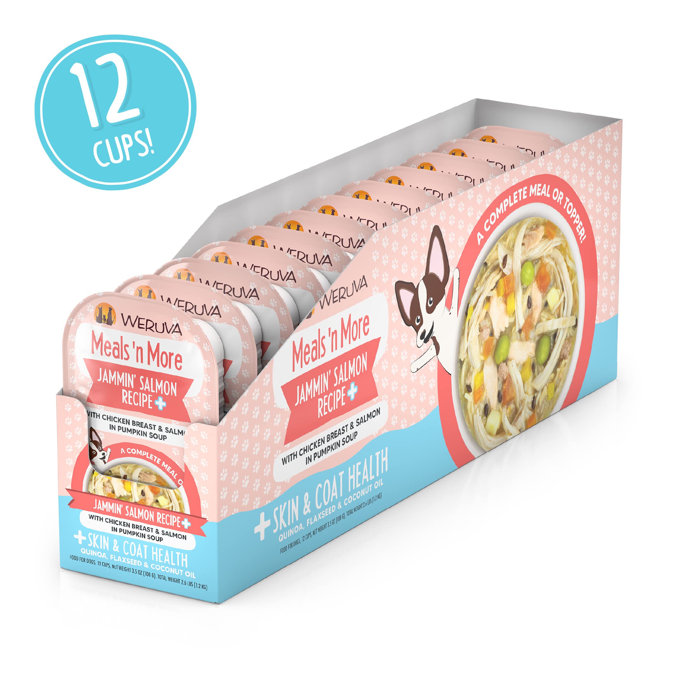 Ingrédients clés : quinoa, citrouille et lin dans Jammin' Saumon.