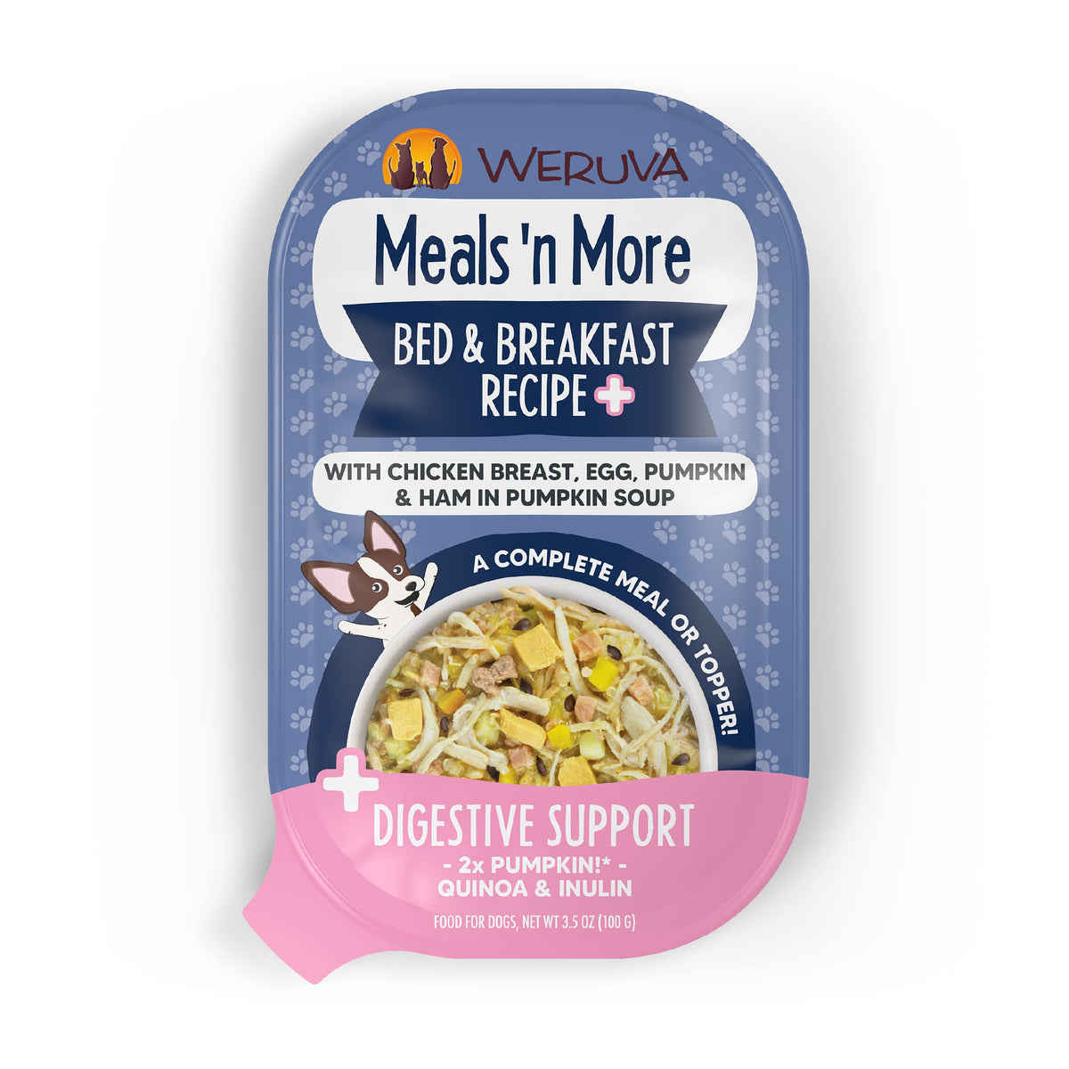 Weruva Meals n More: tasses 3-5oz en pack, pratique pour des repas variés.