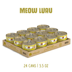 Weruva Meow Luau maquereau-potiron-sauce: morceaux délicats et protéines de qualité.