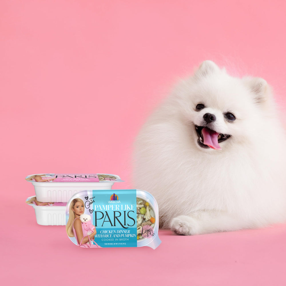 Service rapide et pratique Weruva Pamper Like Paris en tasse.