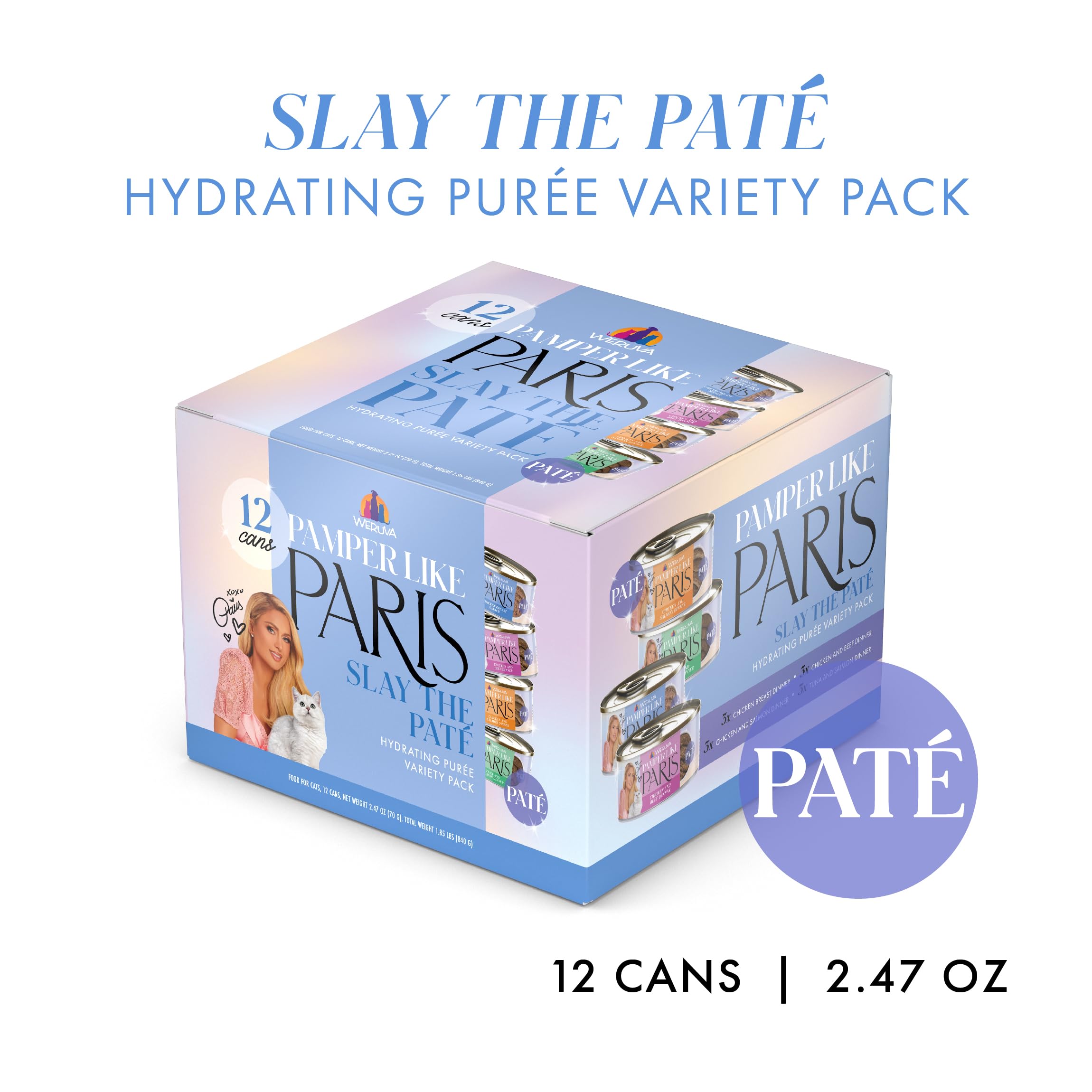 Paris Hilton Pamper Like Paris – poulet blanc, ingrédient premium pour alimentation équilibrée