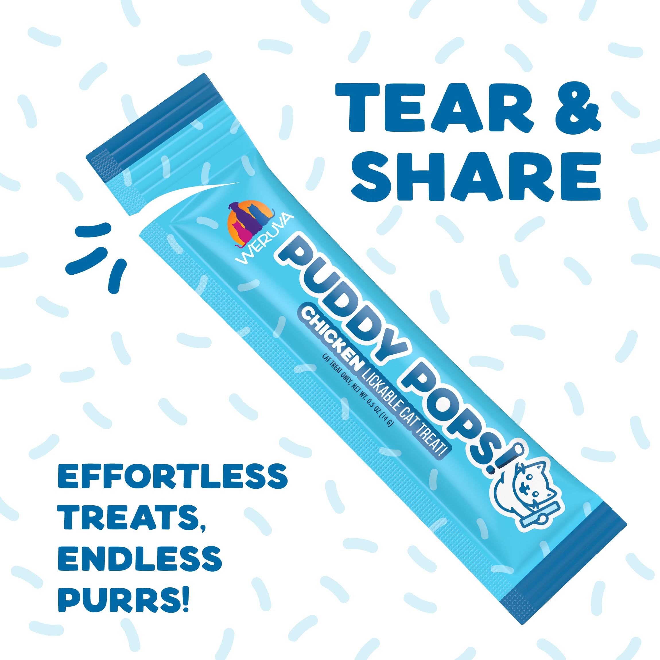 Puddy Pops Weruva : sans colorants, arômes ni conservateurs