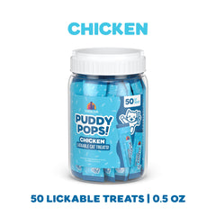 Puddy Pops Weruva : texture liqueuse facilitant le léchage