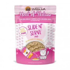 Weruva Repas Fortune pâté poulet et foie pour chat, texture onctueuse qui favorise l’appétit