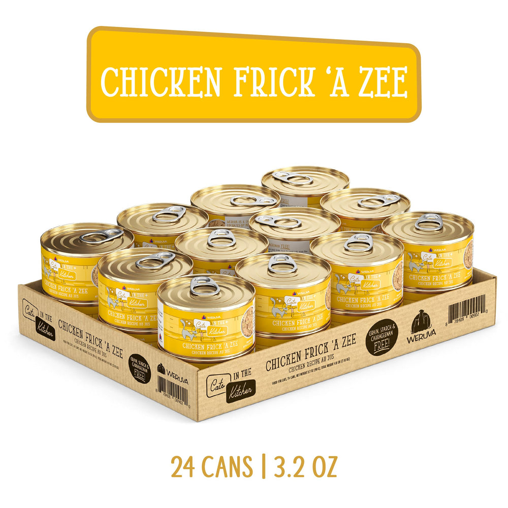 Weruva sans gluten, sans maïs ni soja, repas naturel et doux.