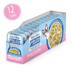 Ingrédients citrouille, quinoa et inuline visibles — Weruva pour un soutien digestif savoureux.