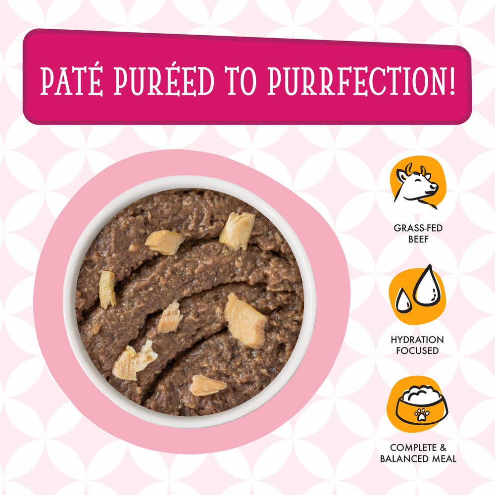 Texture crèmeuse du Karaté Minou pour une expérience alimentaire agréable.