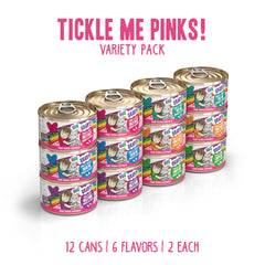Tickle Me Pinks Pack Chat, assortiment varié et appétissant pour chats gourmands