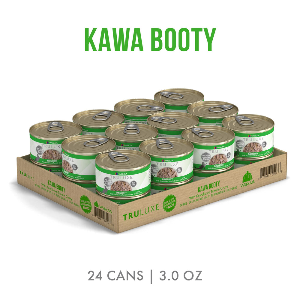 Weruva Truluxe thon kawakawa en sauce riche et savoureuse.