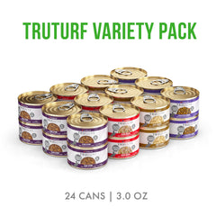 Weruva Truturf Steak Frites, 3oz, repas gourmet pour chats.