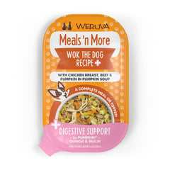 Weruva Wok The Dog Plus dans une tasse 3,5 oz, repas humide pratique pour chien