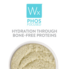 Weruva Wx Phos Focus, protéines réelles et ingrédients naturels.
