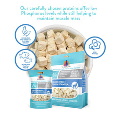 Weruva Wx Phos Focused: ingrédients naturels sans additifs superflus.