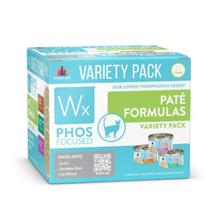 Pack Weruva Wx Phos Focused pâté en 12 boîtes 3oz, pratique et varié.